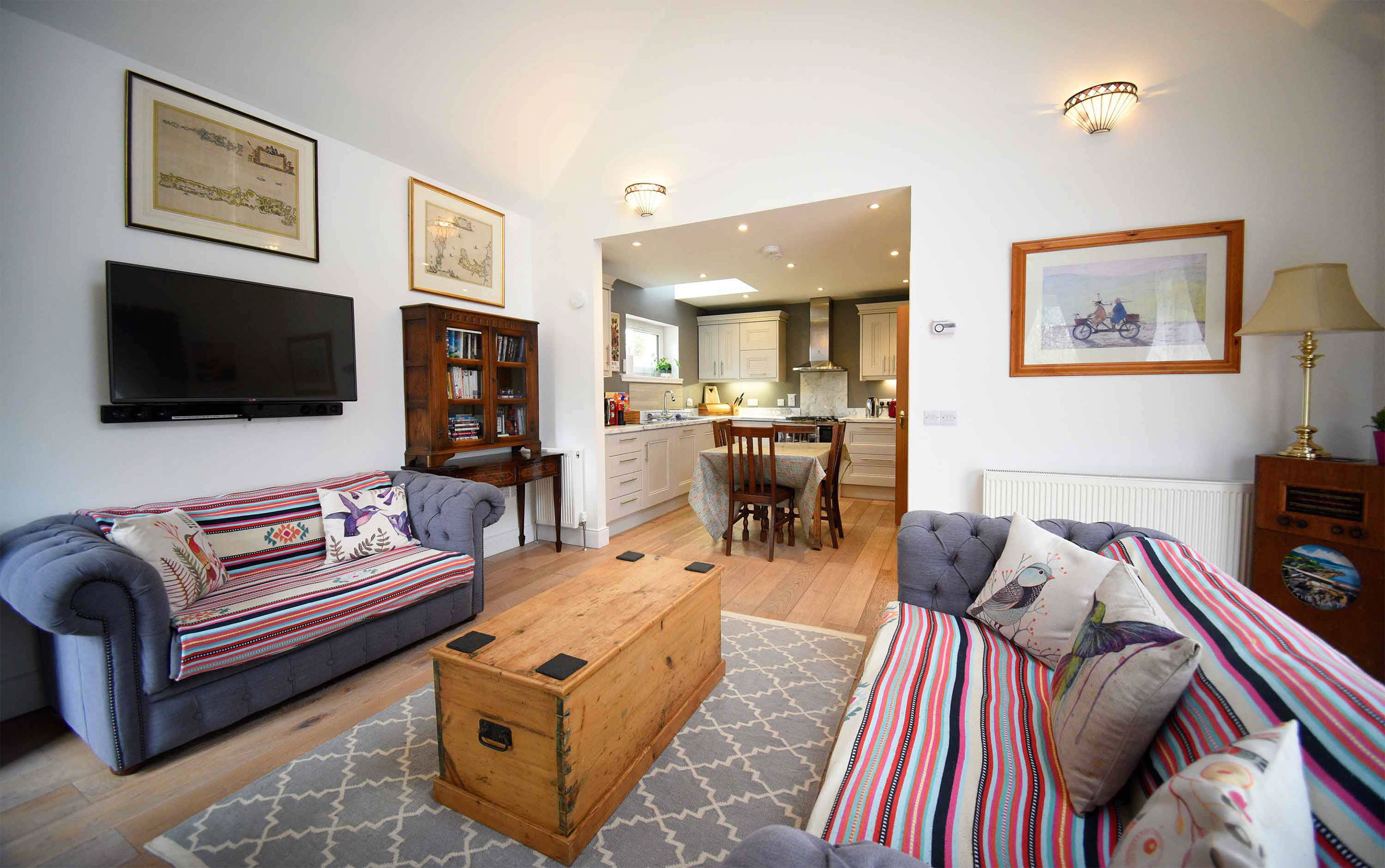 Blossom Folly is a self catering accommodation in Araucaria Croft Skye at Dunvegan on the Isle of Skye