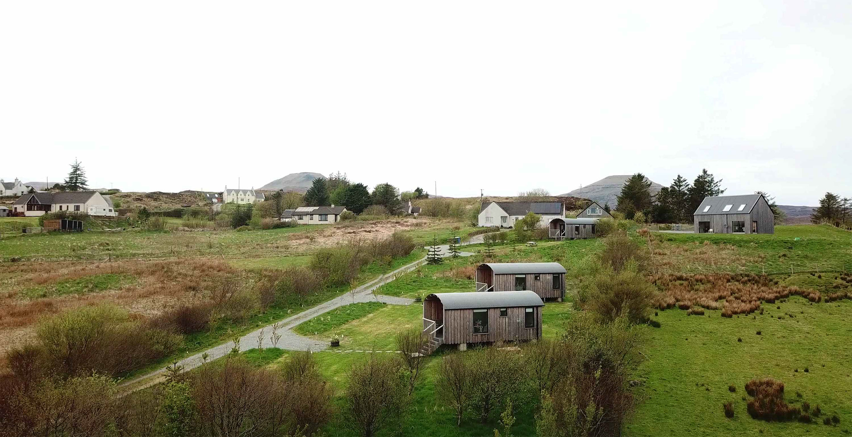 Araucaria Croft Skye is a self catering accommodation located in Roag Dunvegan on the Isle of Skye with sea views