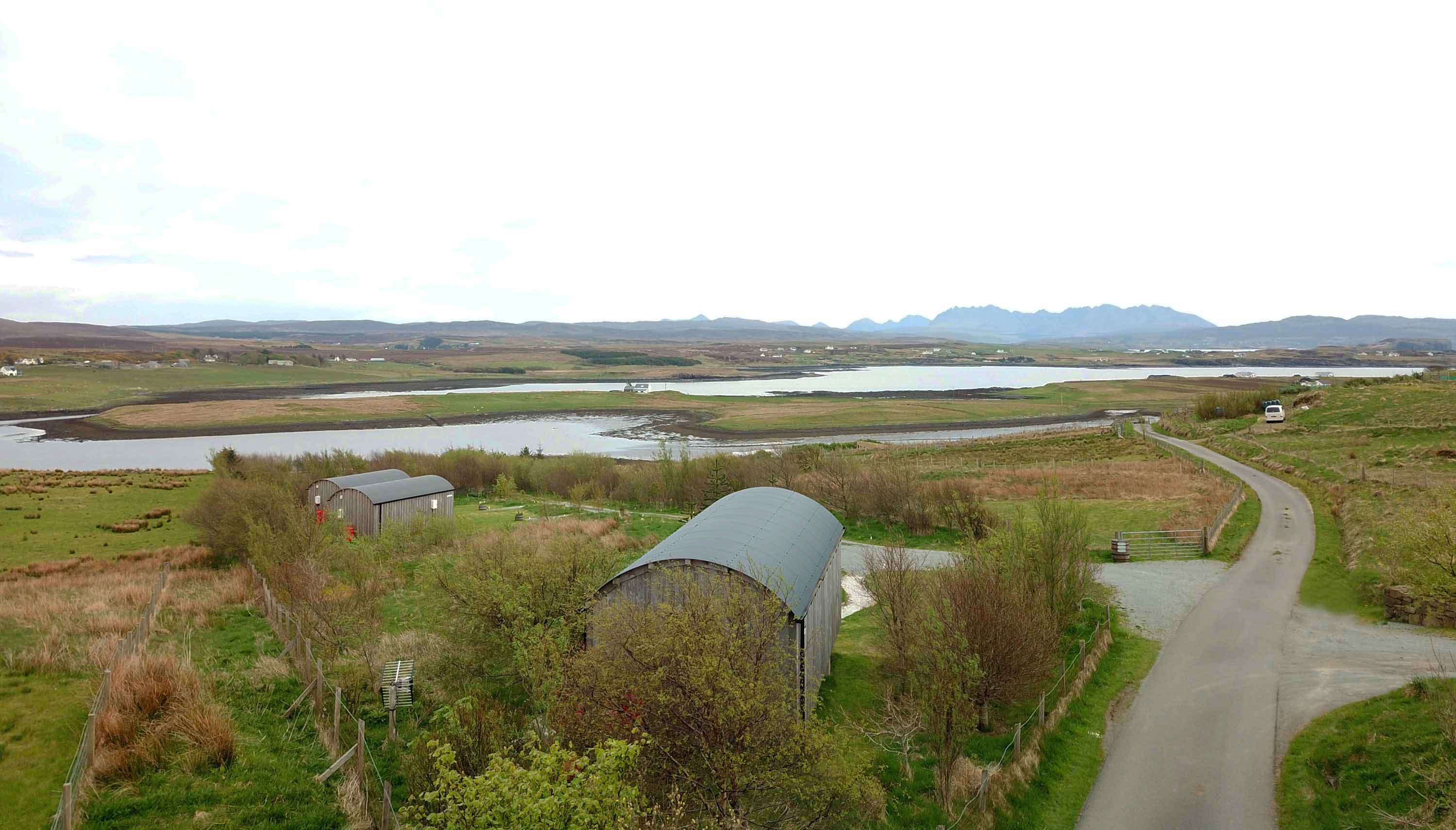 The Hideaway is a self catering accommodation located in Dunvegan on the Isle of Skye at Araucaria Croft Skye
