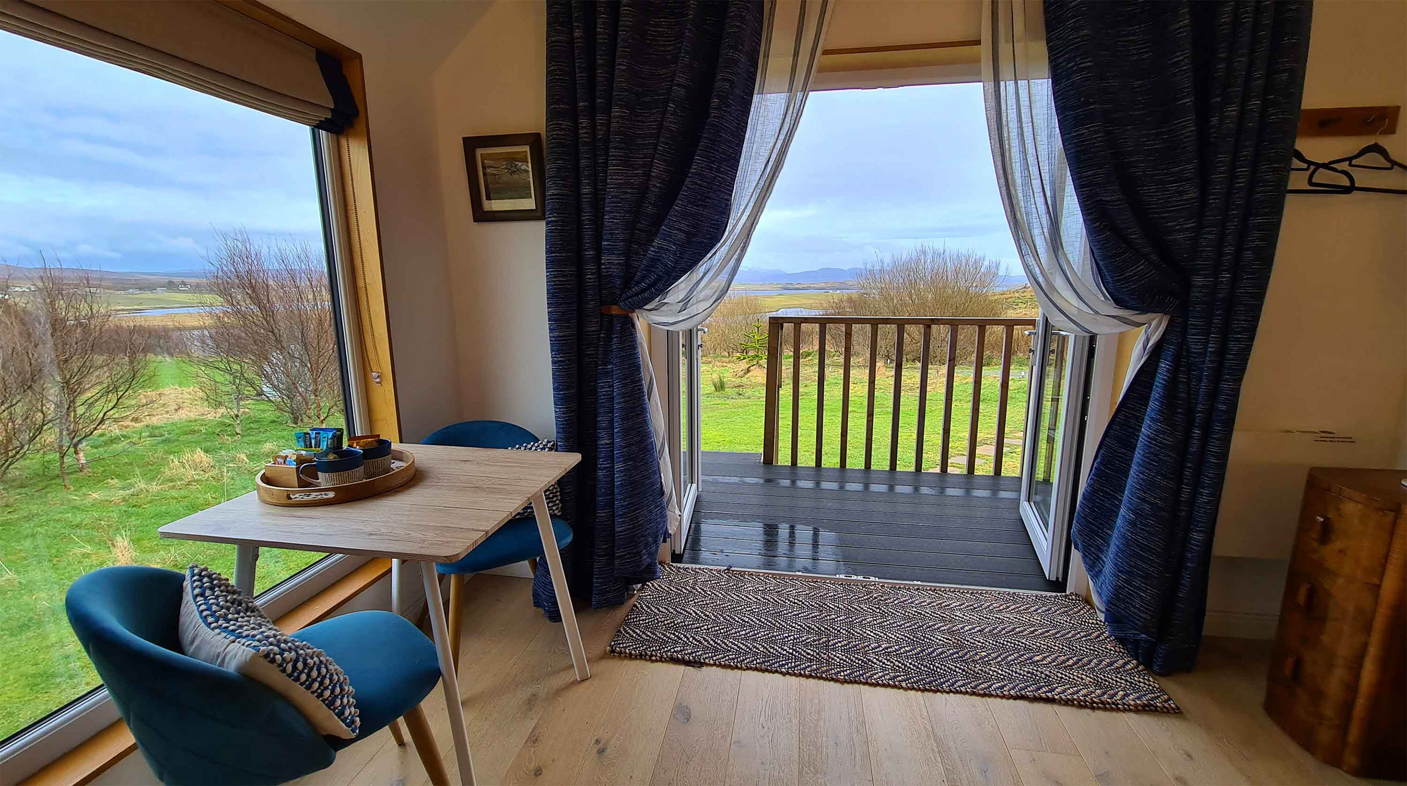 Araucaria Croft Skye The Beach Hut is a self catering accommodation with sea and mountain views