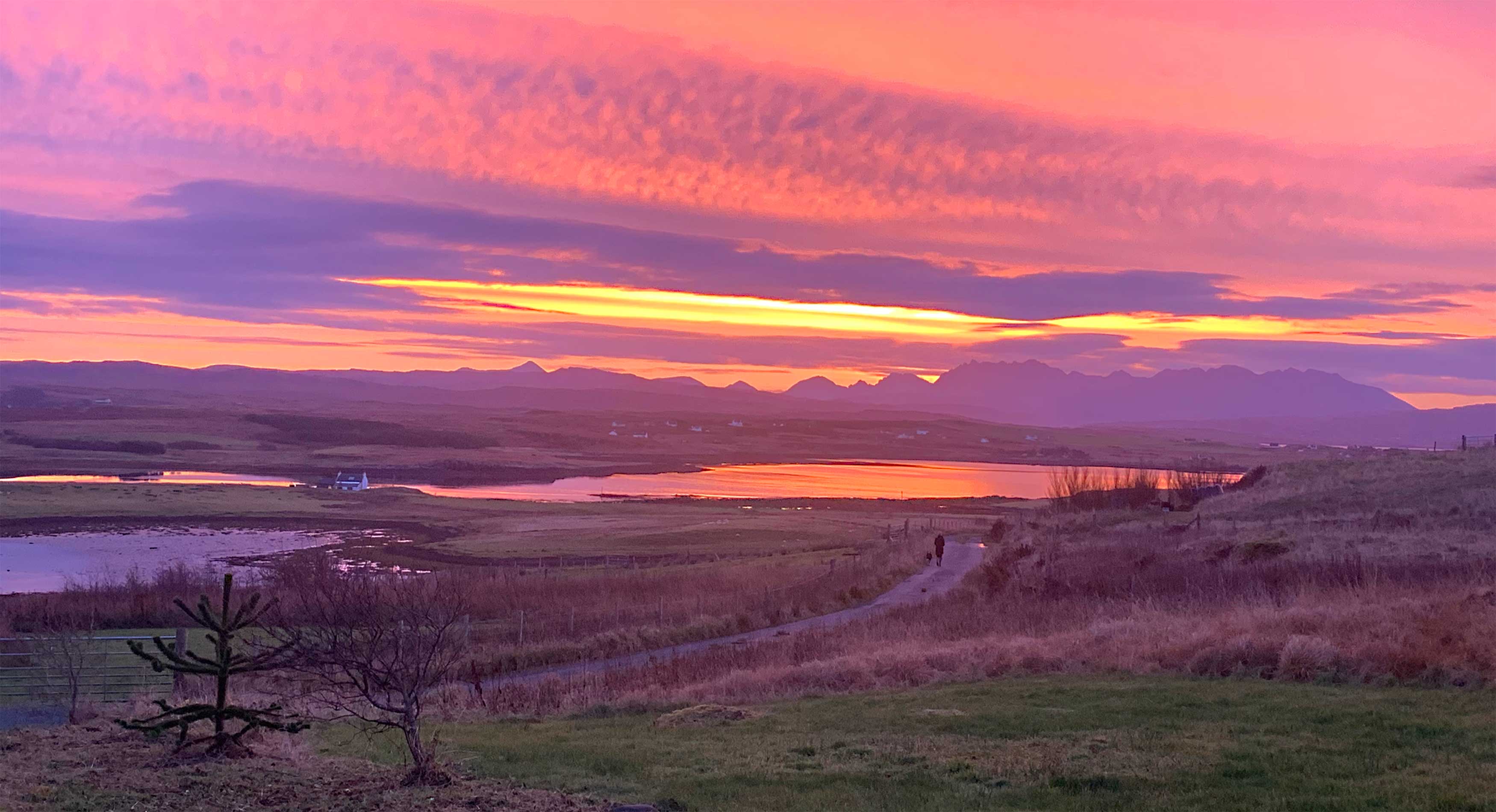 Araucaria Croft Skye is a self catering accommodation with sea views located in Dunvegan